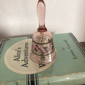 Vintage Fenton Hand Painted  Bell